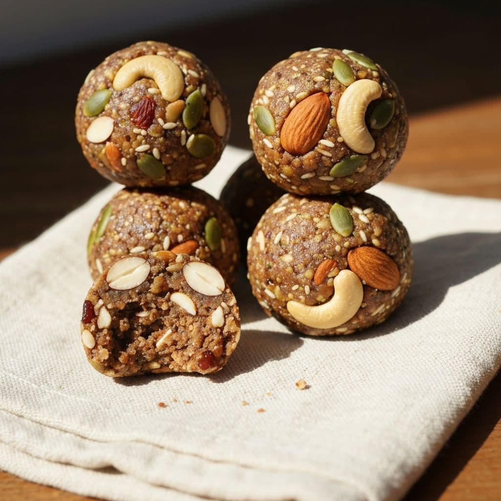 High Protein Laddoos — alternate view